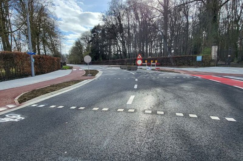 ROE2130 Moorseelsesteenweg Kruispunt Vijfwegen